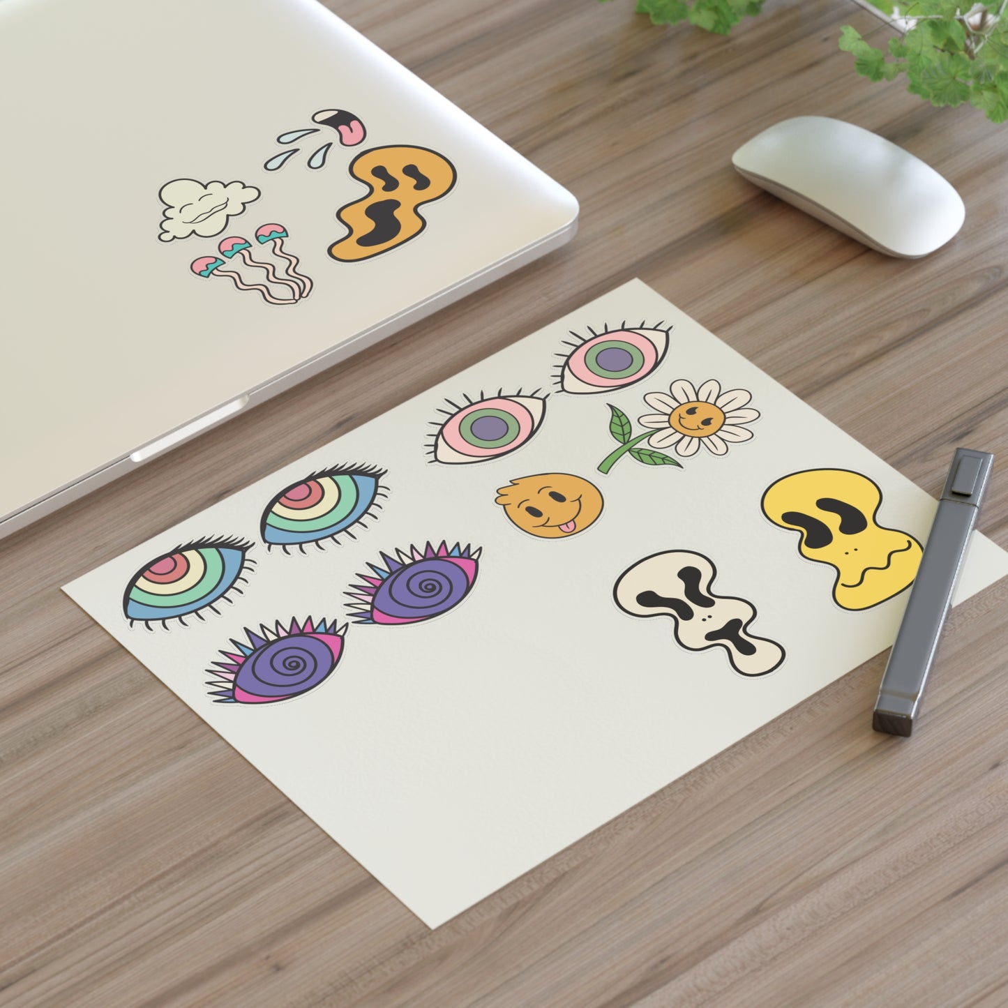 Psychedelic Sticker Sheet Pack