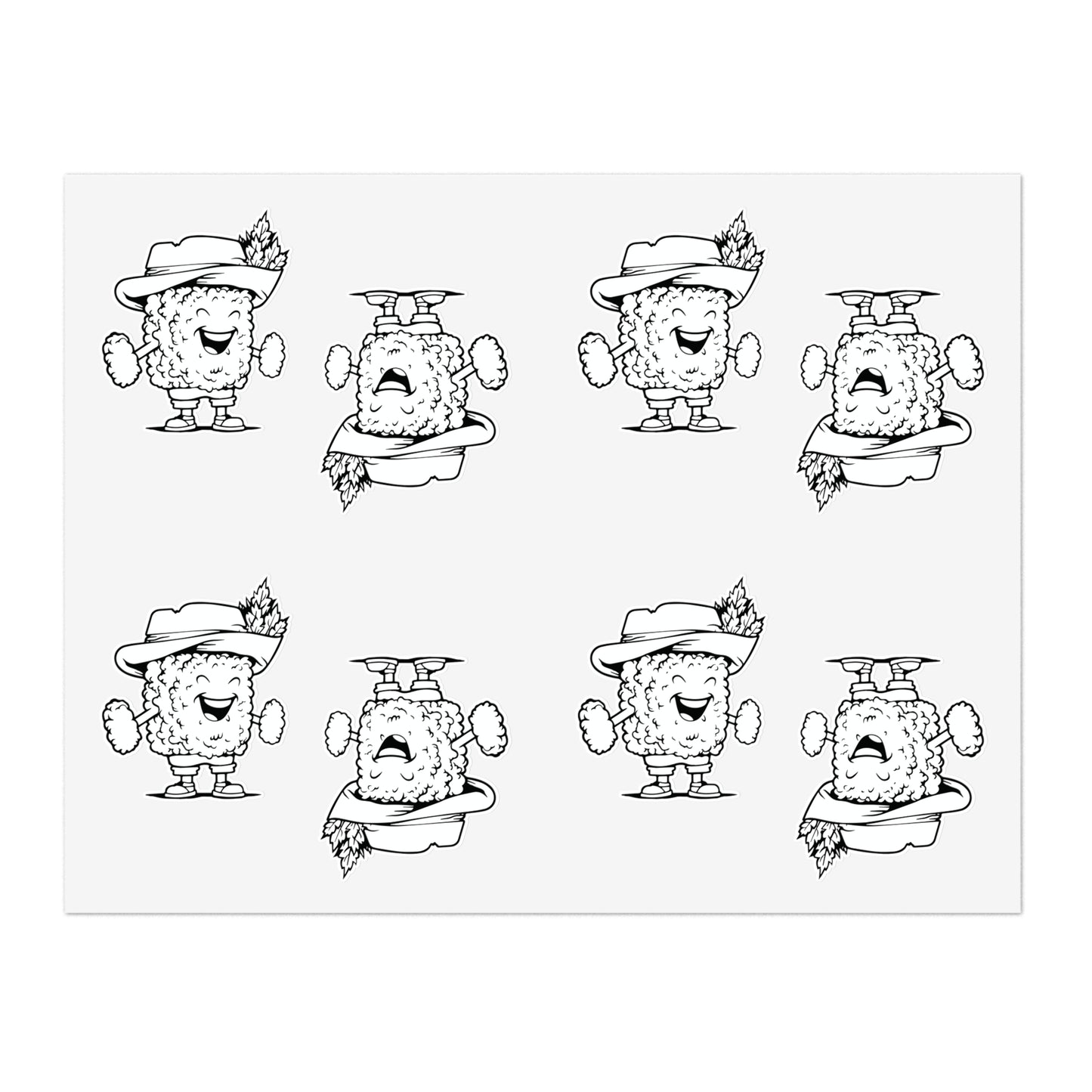 TaterPot Logo Sticker Pack