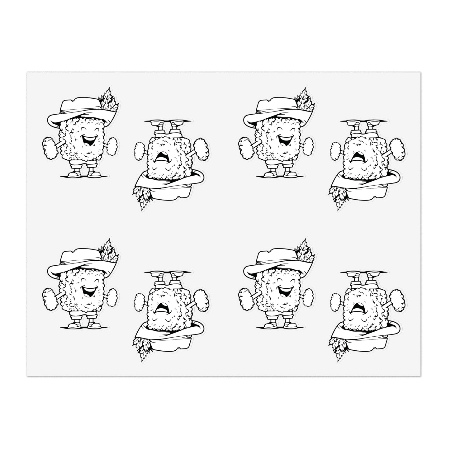 TaterPot Logo Sticker Pack